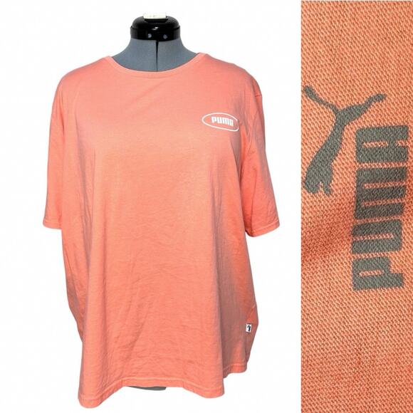 Puma Ultra Boyfriend T-Shirt Logo Athletic Boxy Workout Relaxed Fit Top Sz: XXL - Picture 1 of 6